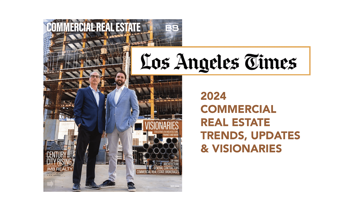 IMG is honored with a Commercial Real Estate Visionary Award in the LA Times Magazine 2024